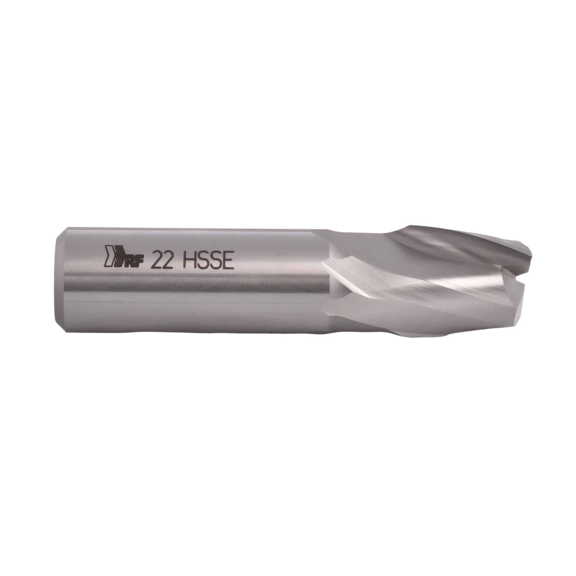 HEPYC ENDMILL Hepyc 22mm Cobalt HSS End Mill DIN327N Short Series 2 Flute 30° Helix