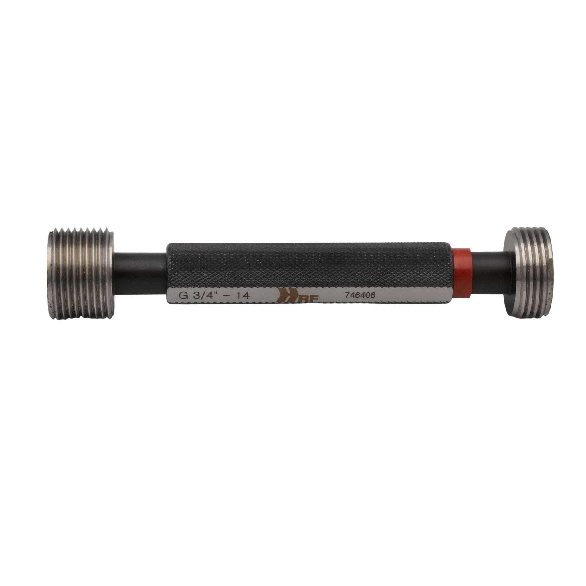 Hepyc GO / NO GO Thread Plug Gauge G 3/4-14 ISO228-2 - Twin Eagle Imports