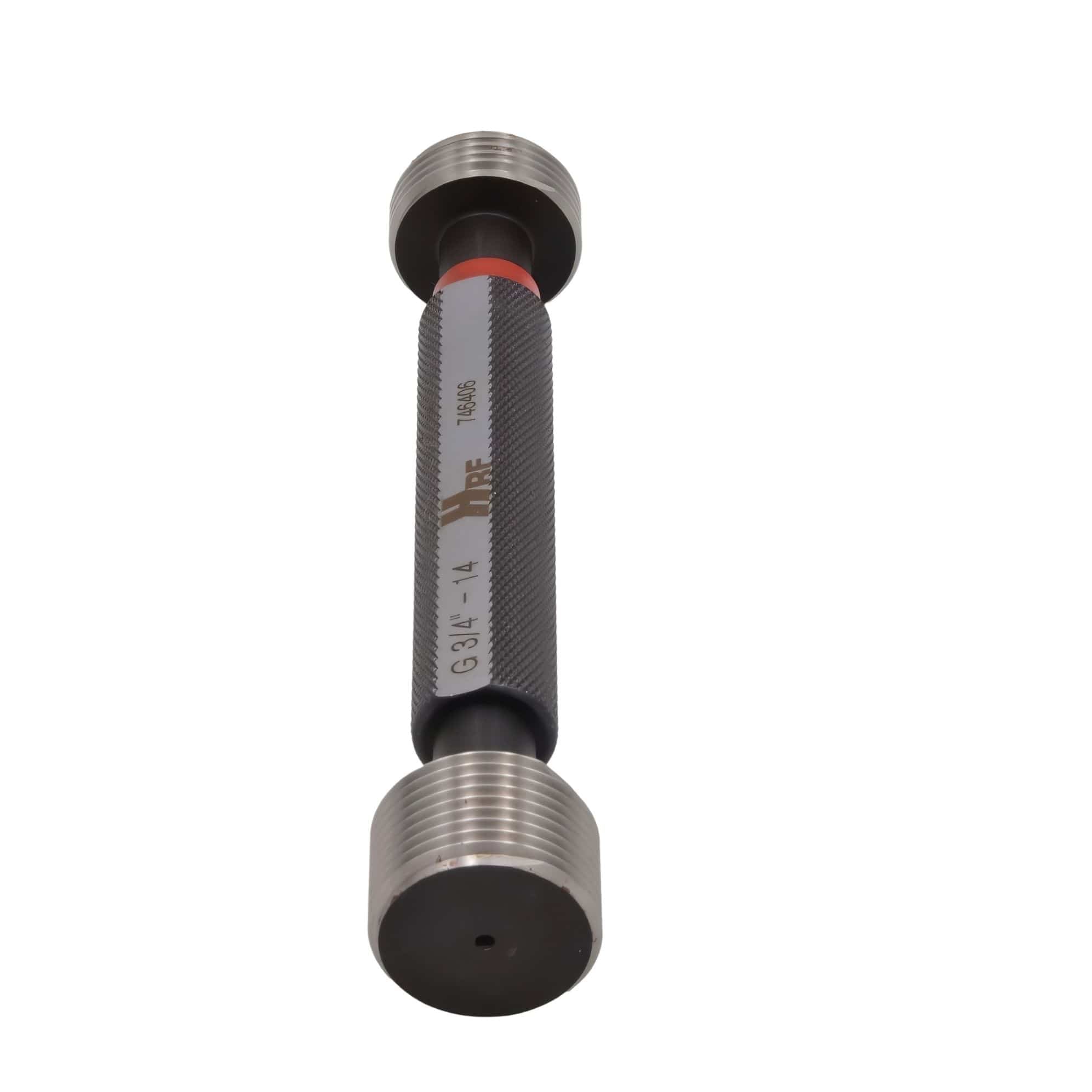 Hepyc GO / NO GO Thread Plug Gauge G 3/4-14 ISO228-2 - Twin Eagle Imports