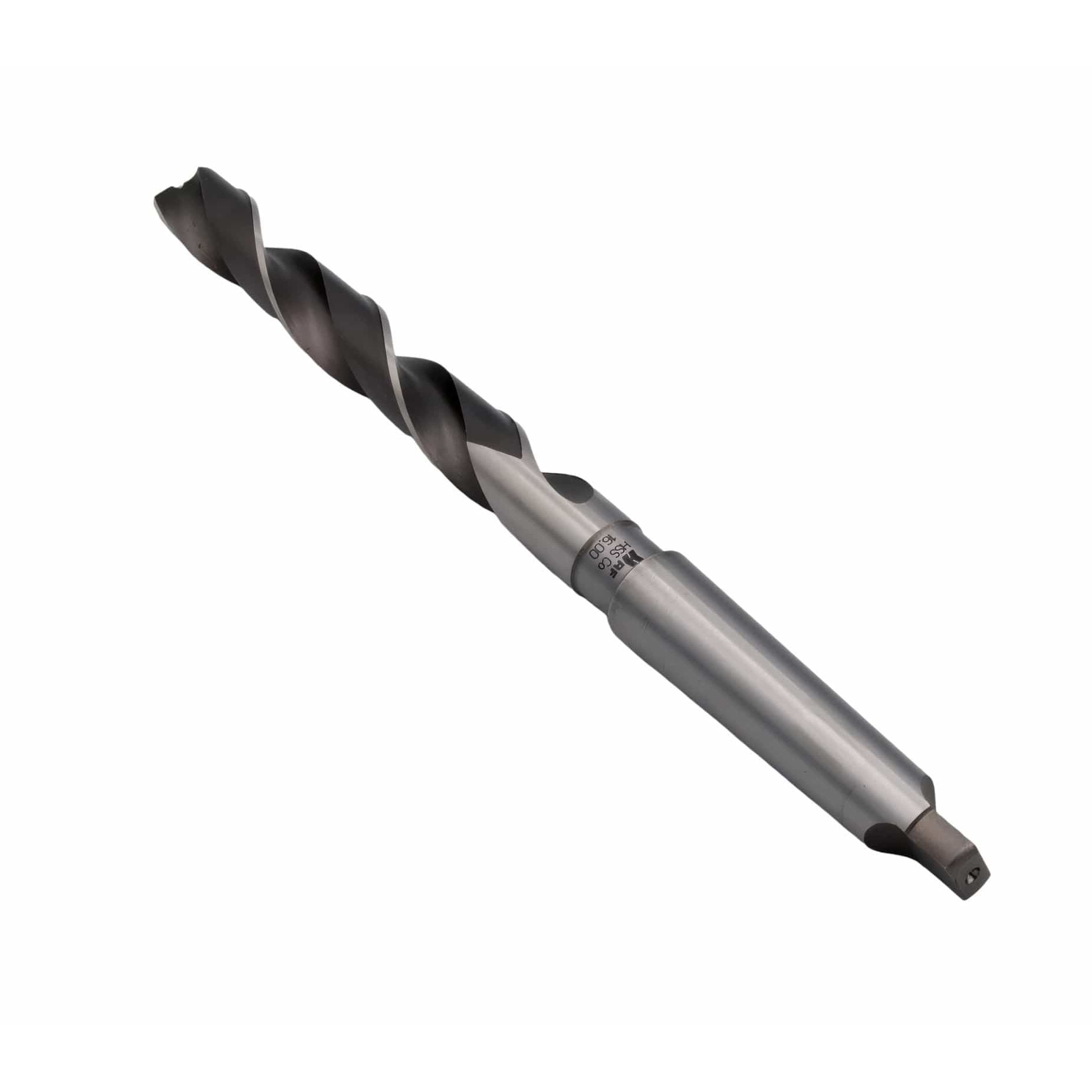 Hepyc HSSCo Taper Shank Drill Bit 16.0mm DIN345N CM2 - Twin Eagle Imports
