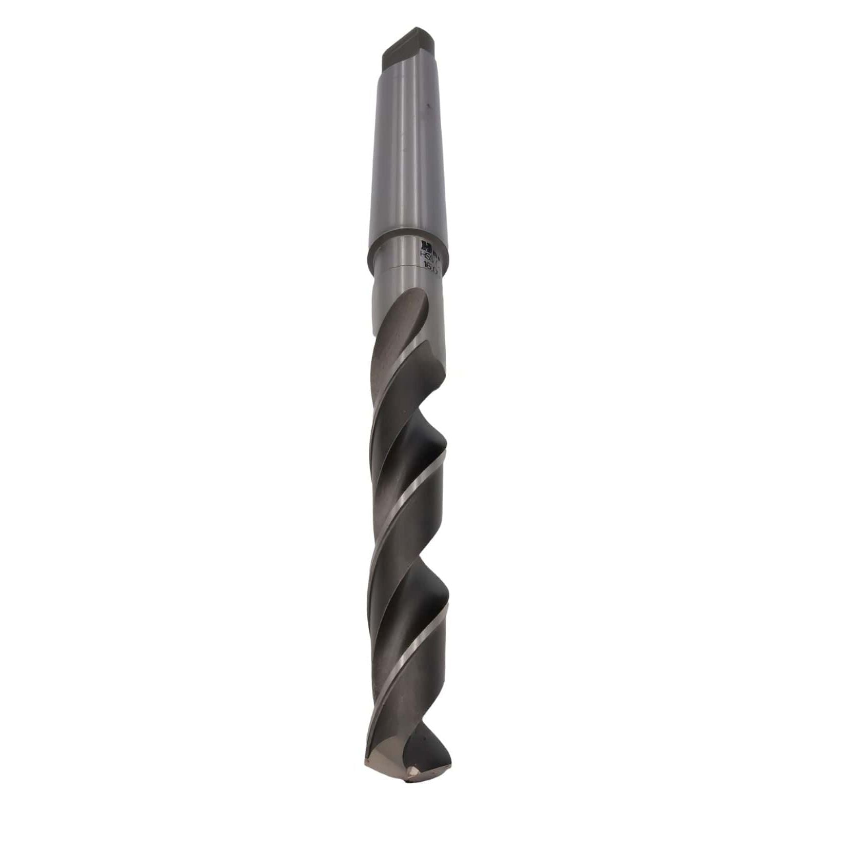 Hepyc HSSCo Taper Shank Drill Bit 16.0mm DIN345N CM2 - Twin Eagle Imports