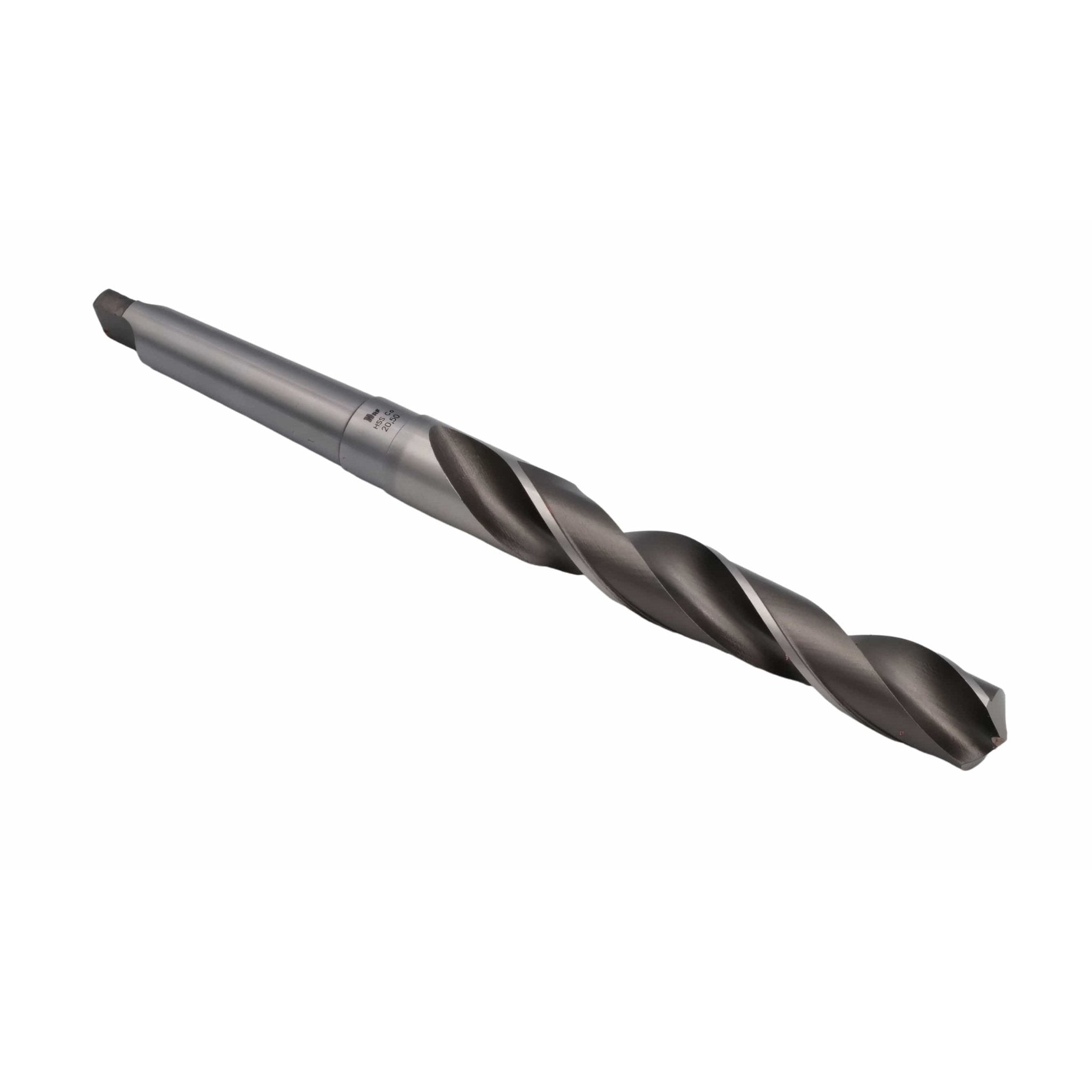 Hepyc HSSCo Taper Shank Drill Bit 20.5mm DIN345N CM2 - Twin Eagle Imports