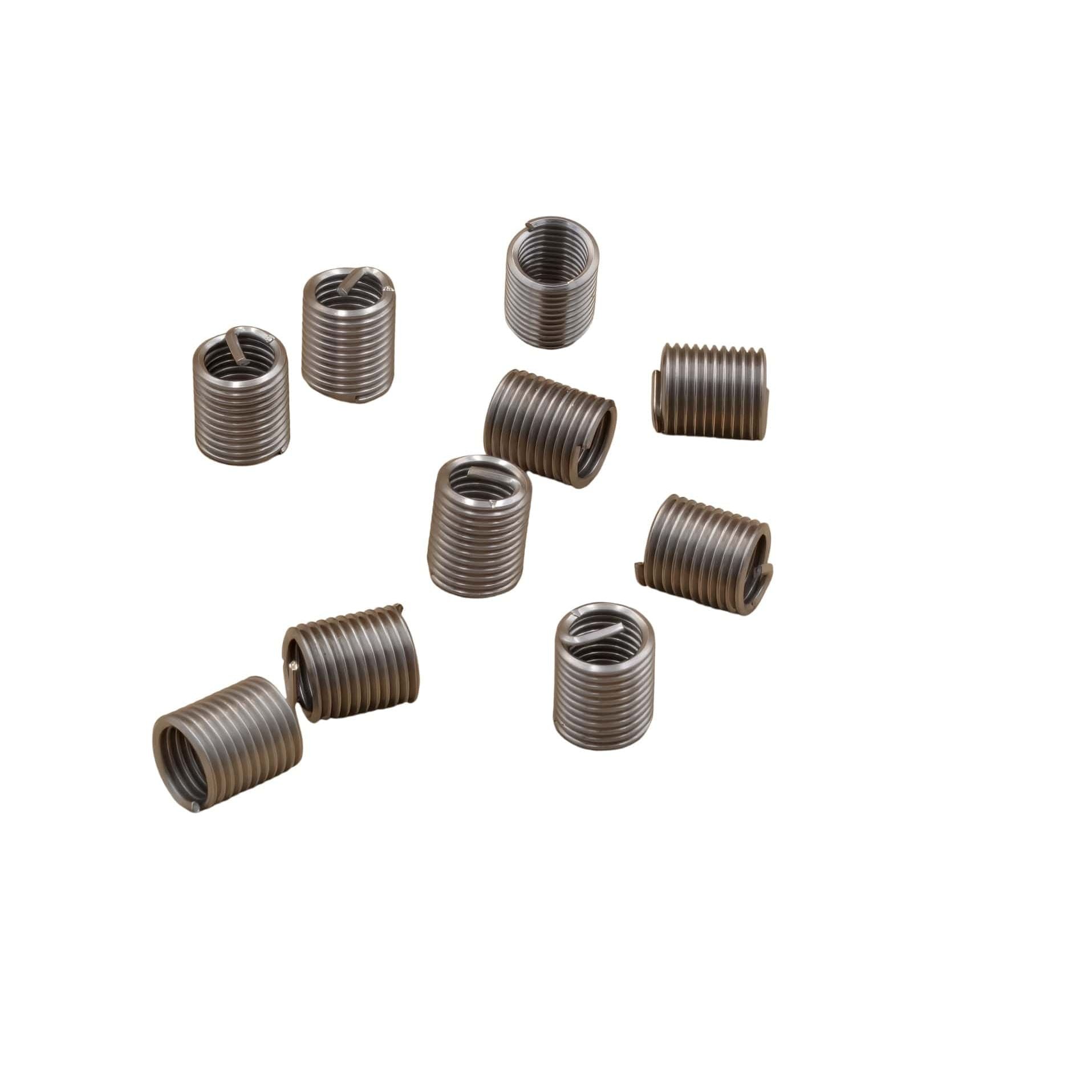 HEPYC INSERTS 10 pcs Hepyc Thread Insert Stainless DIN 8140 M10 × 1.50 – 2D Length 6H Tolerance