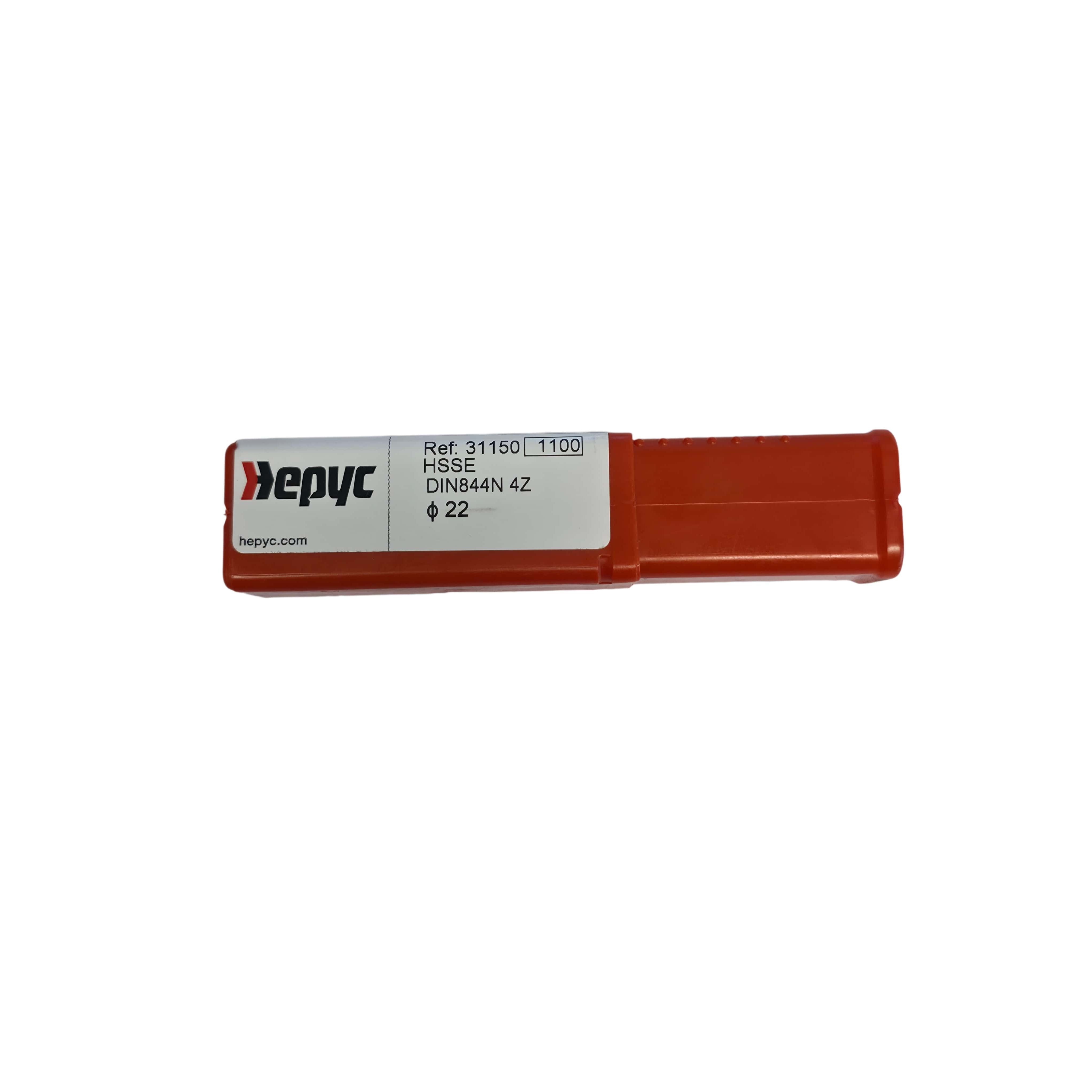 HEPYC Manufacturing HEPYC Multi Flute 22mm HSS-Co8e Multi-Purpose End Mill