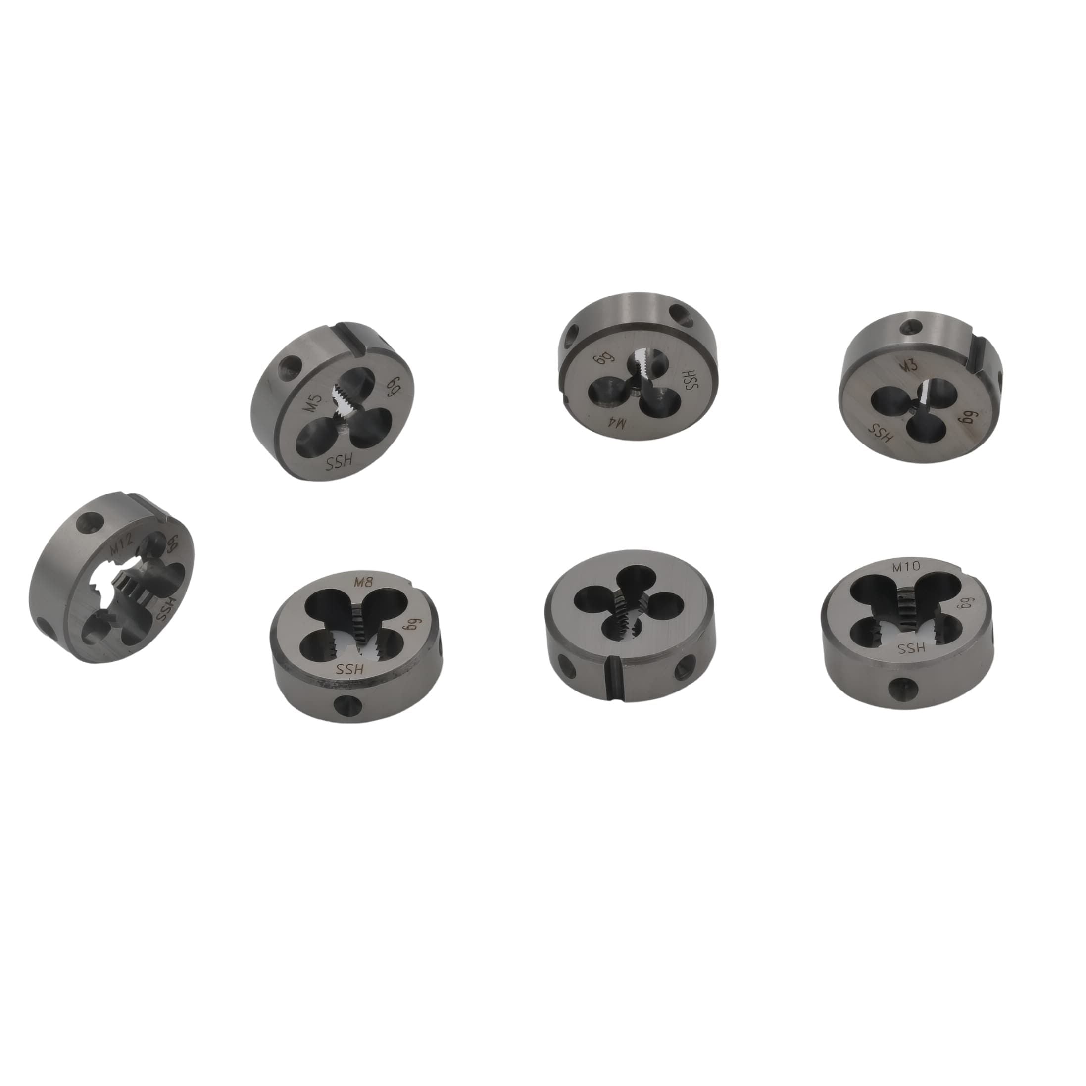 HEPYC Taps & Dies Hepyc 34-Piece Metric Tap and Die Set (M3–M12)