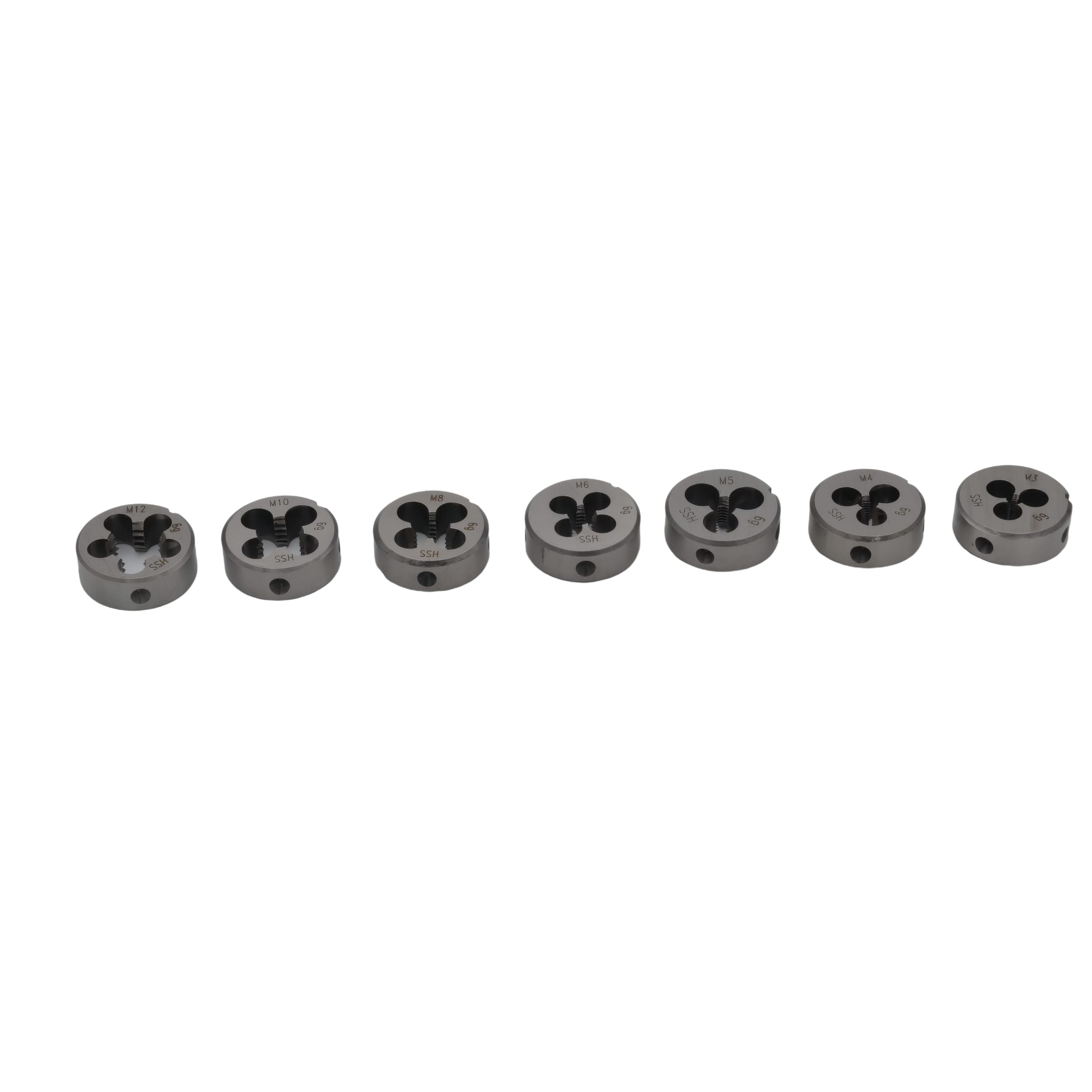HEPYC Taps & Dies Hepyc 34-Piece Metric Tap and Die Set (M3–M12)
