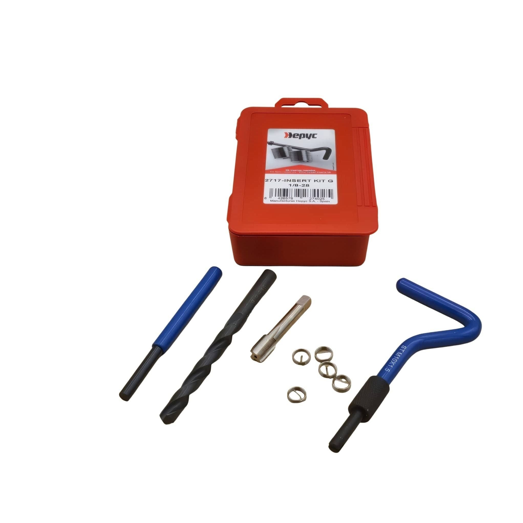 HEPYC THREAD REPAIR Hepyc Insert Thread Repair Kit G 1/8–28
