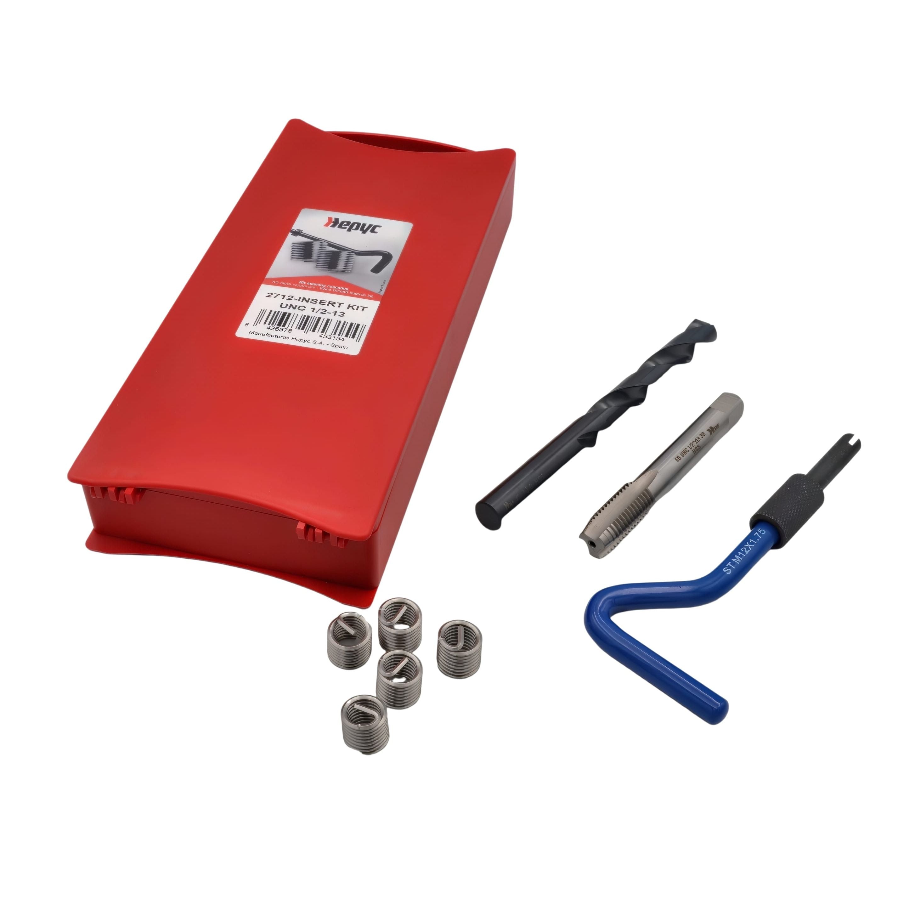 HEPYC THREAD REPAIR Hepyc Insert Thread Repair Kit UNC 1/2-13 x 1.5D