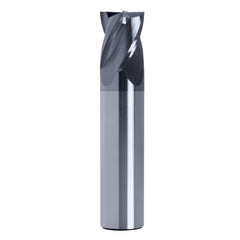 Best Carbide 3/16" 4 Flute Stub Square End Mill – 3/16" Shank AlTiN Coated