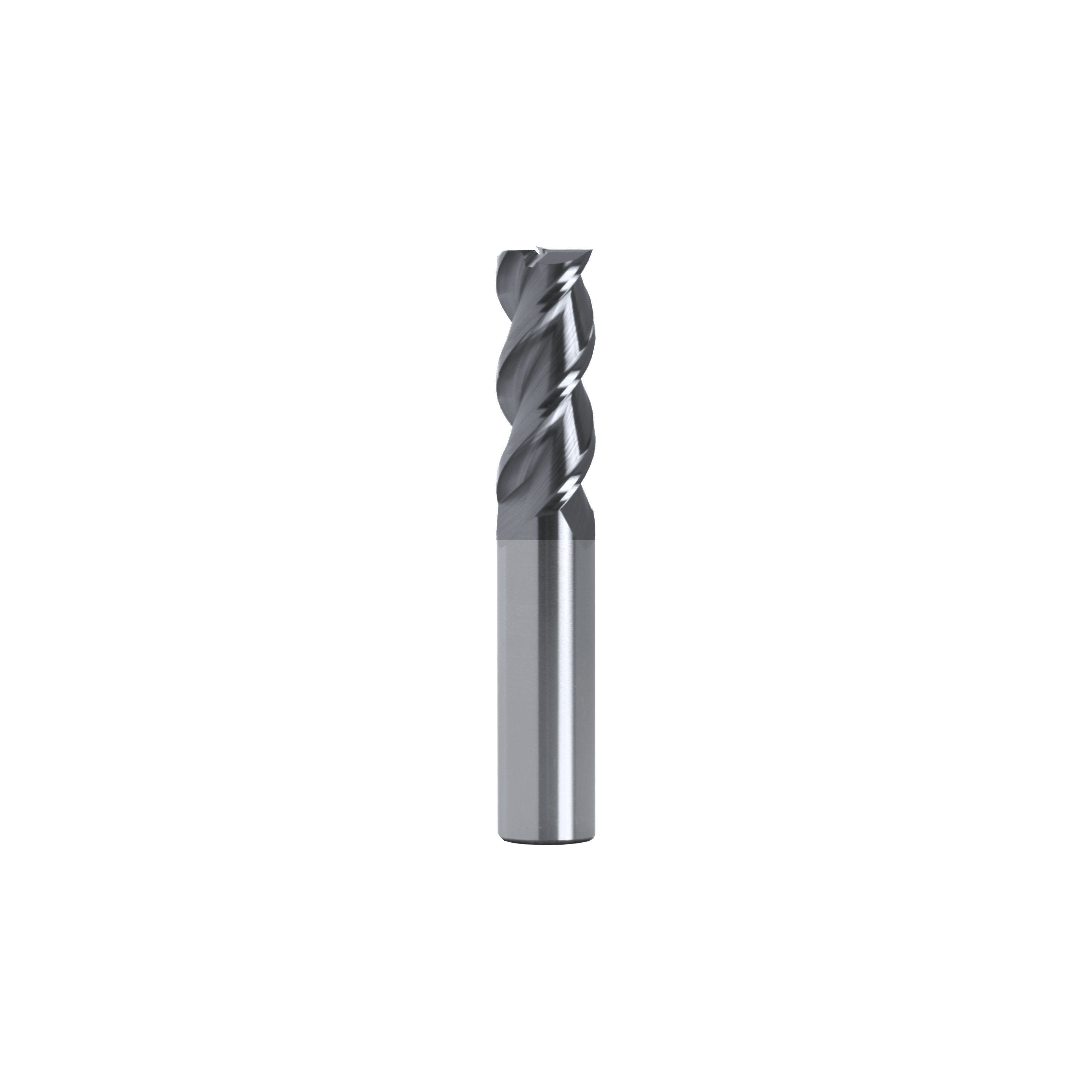 Best Carbide 7/16 4 Flute Short Series Square End Mill TiALN Coated