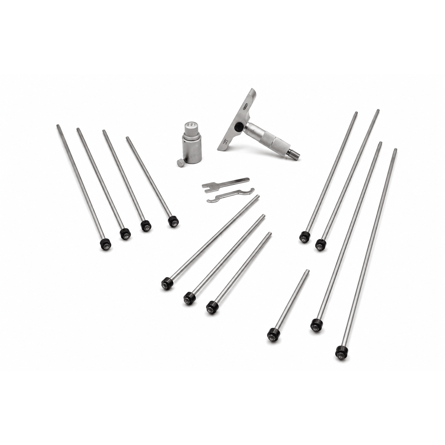 Insize 12pc Imperial Depth Micrometer 0-12" Range Series 3241-12 - Twin Eagle Imports