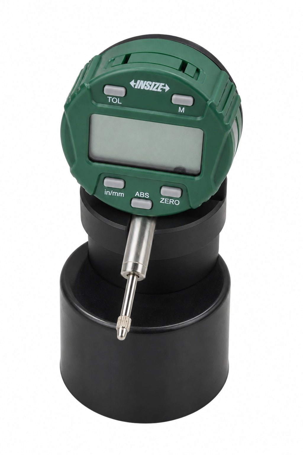 Insize 2118-10E Back Plunger Type Digital Indicator Flat Back 0.5" - Twin Eagle Imports
