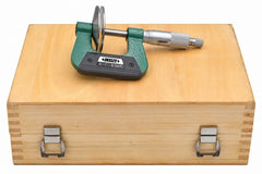 INSIZE 3289-1 Large Disc Micrometer 0–1" Range 0.001" Graduation - Twin Eagle Imports