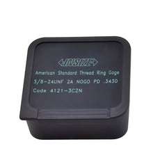 Insize American Standard Thread Ring Gauge 3/8-24 UNF Class 2A NOGO Series 4121-3C2N - Twin Eagle Imports