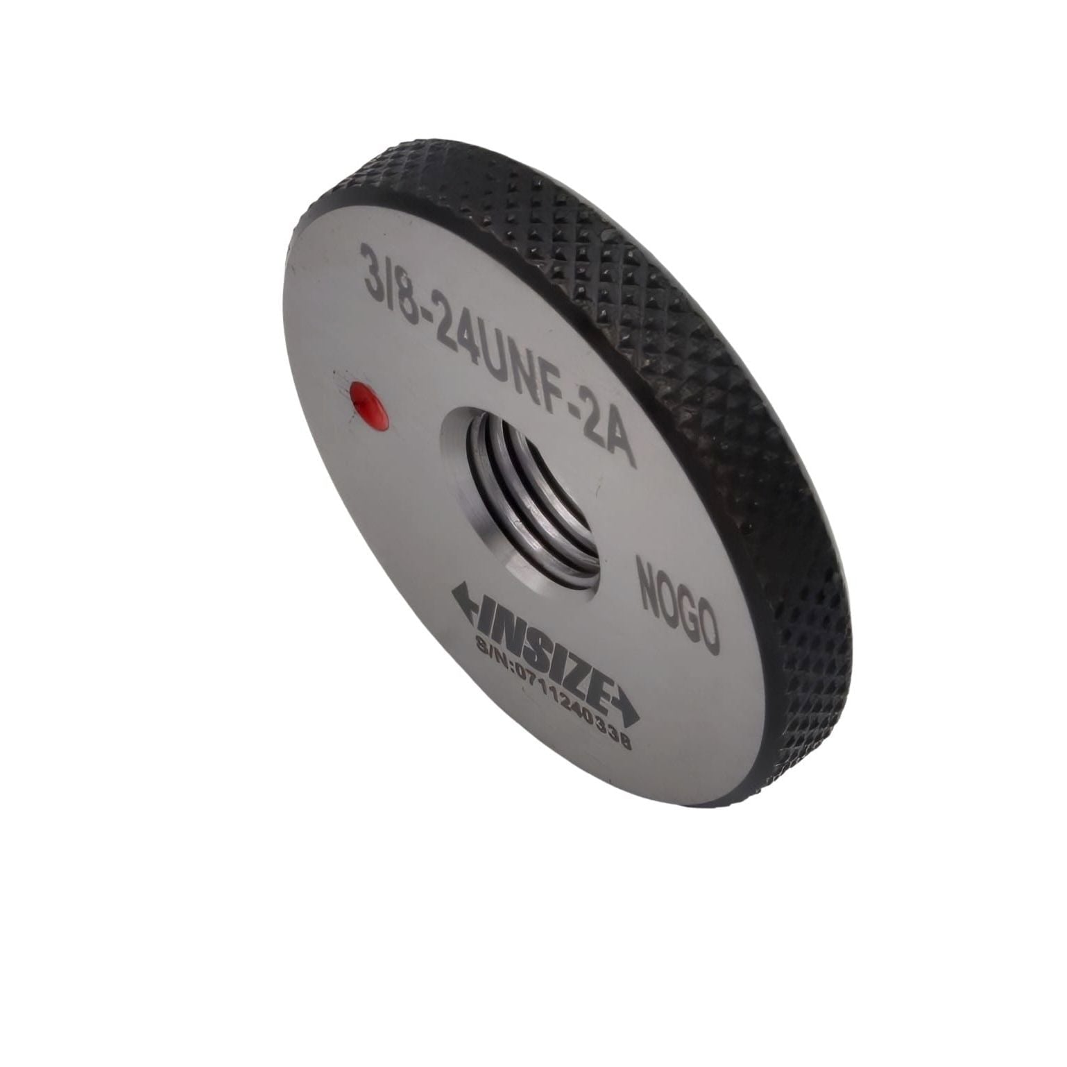 Insize American Standard Thread Ring Gauge 3/8-24 UNF Class 2A NOGO Series 4121-3C2N - Twin Eagle Imports
