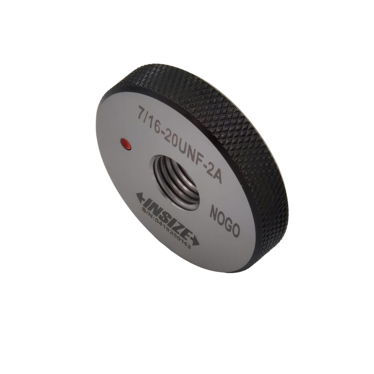 Insize American Standard Thread Ring Gauge 7/16-20 UNF Class 2A NOGO Series 4121-7D2N - Twin Eagle Imports