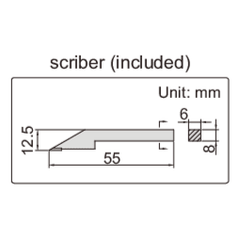 Insize Digital Height Gauge 0-150mm / 0-6" Range Series 1154-150 - Twin Eagle Imports