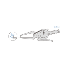 Insize External Dial Caliper Gauge 0-20mm Range Series 2332-20 - Twin Eagle Imports