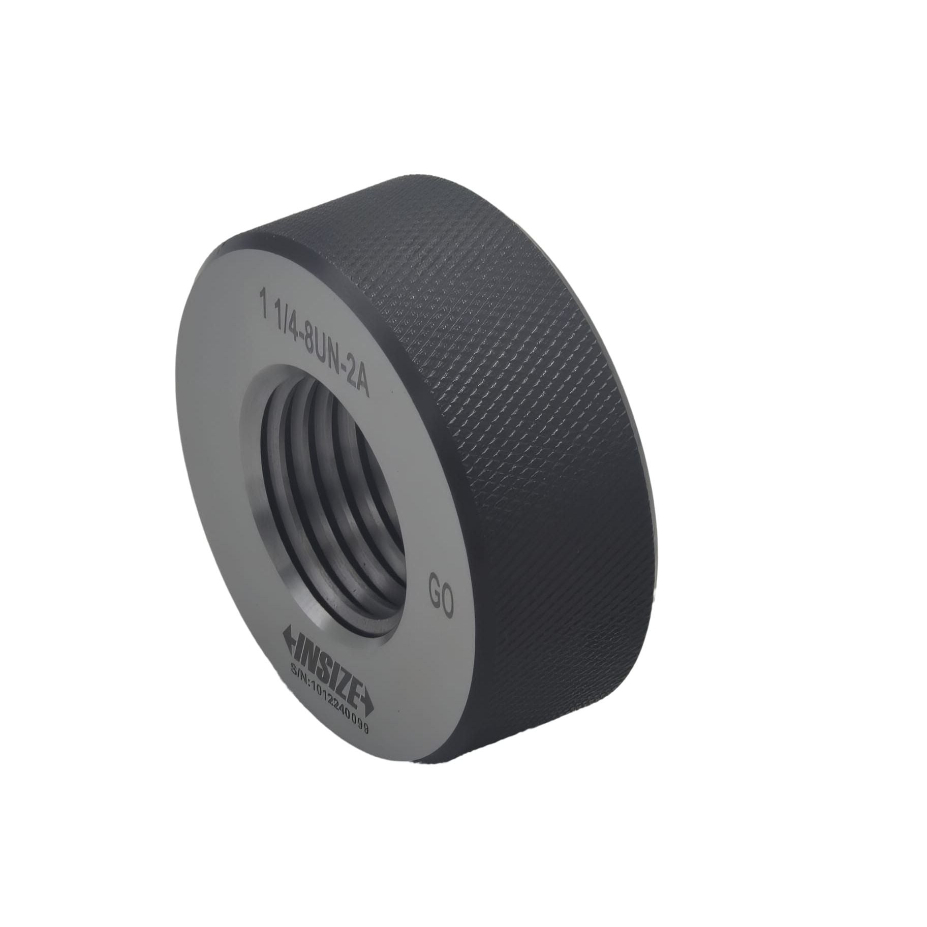INSIZE Gauges Insize American Standard Thread Ring Gauge 1 1/4-8UN Class 2A GO Series 4121-1G58