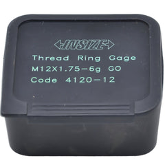 Insize GO Thread Ring Gauge M12X1.75 Series 4120-12 - Twin Eagle Imports