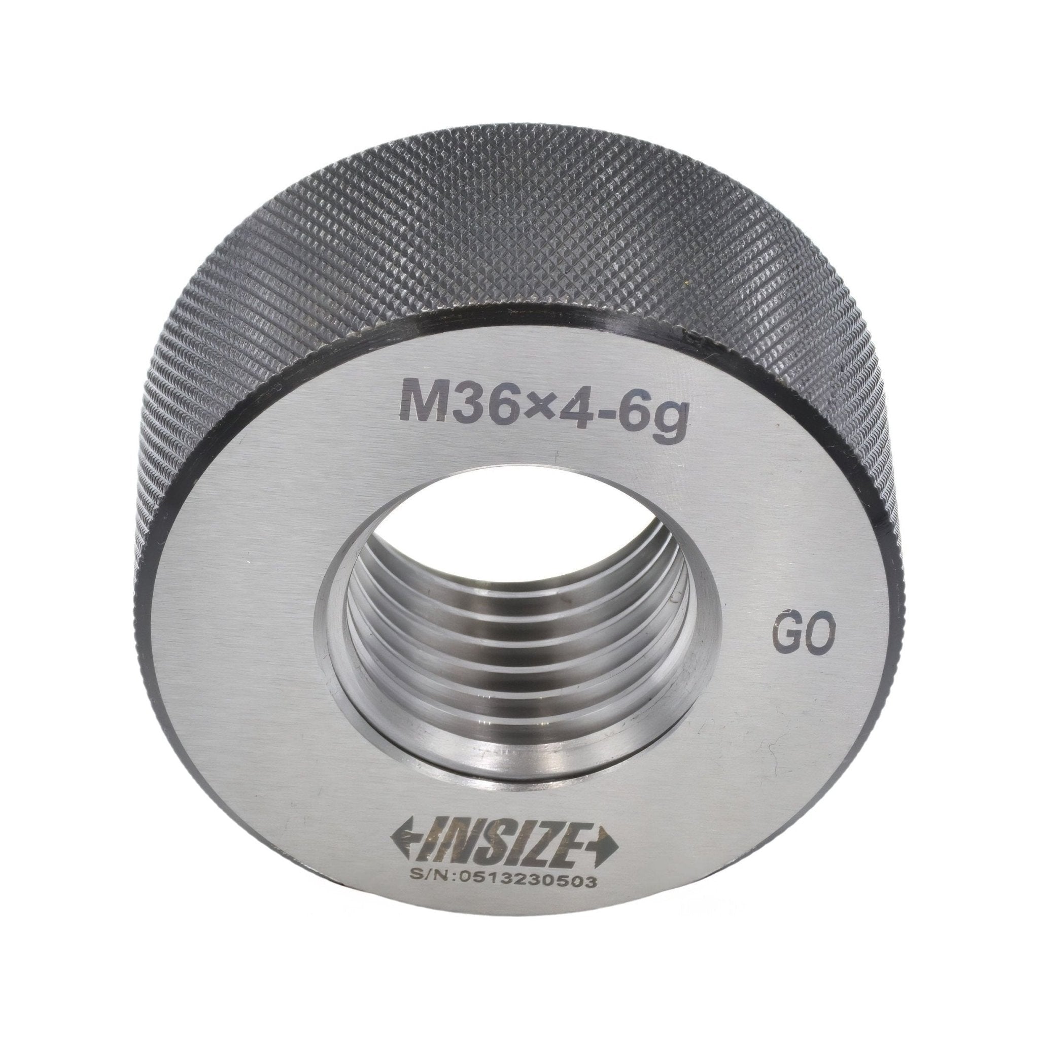 Insize GO Thread Ring Gauge M36X4 Series 4120-36 - Twin Eagle Imports