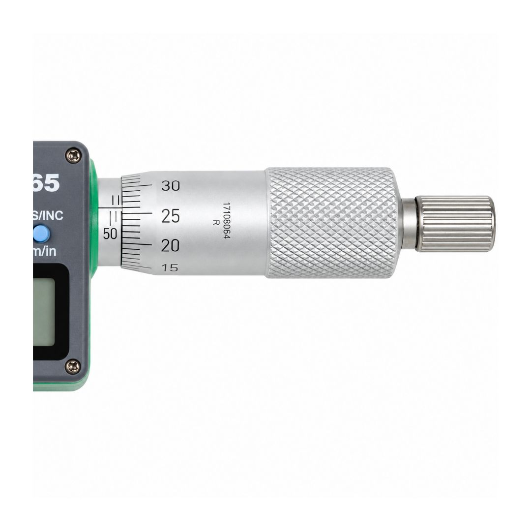 Insize IP65 Digital Outside Micrometer 50-75mm / 2-3" Range Series 3101-75A - Twin Eagle Imports