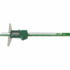 Insize IP67 Digital Depth Gauge 0-200mm / 0-8" Range Series 1149-200 - Twin Eagle Imports