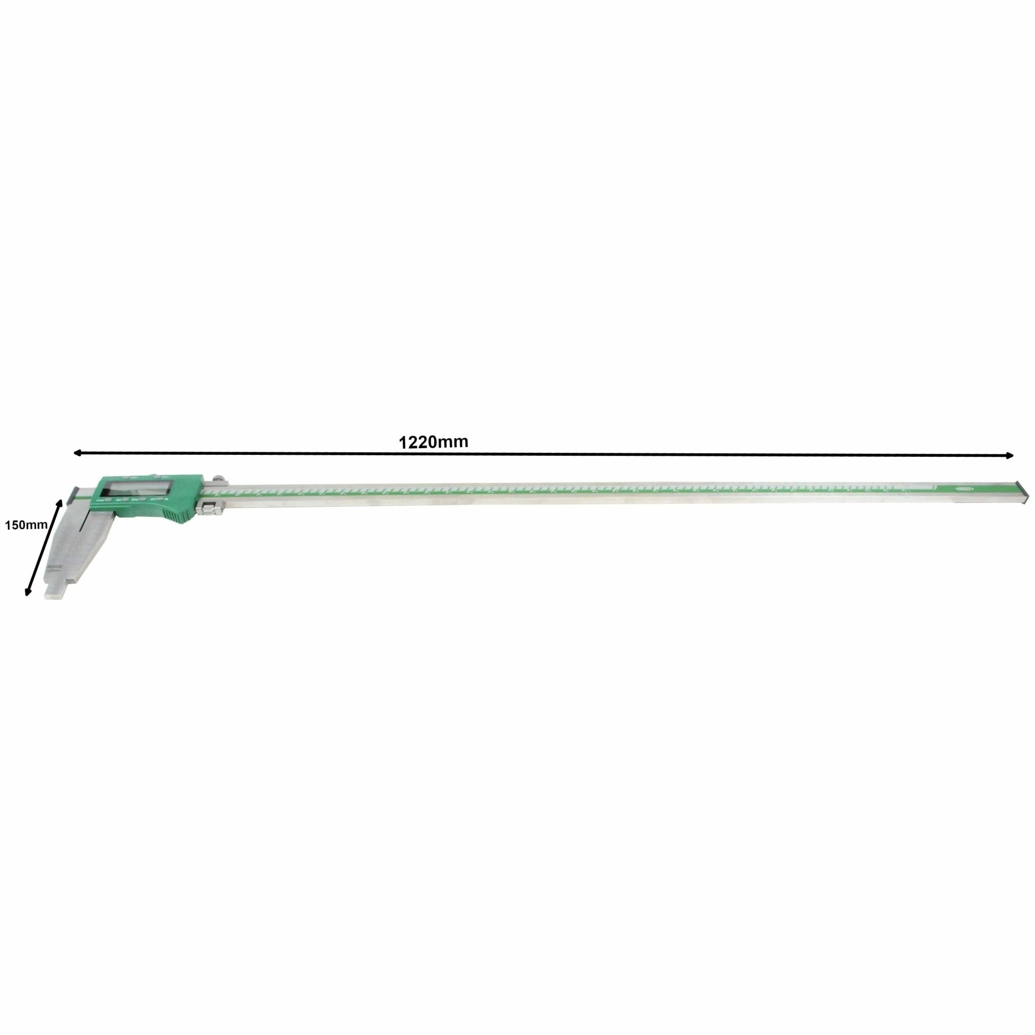 Insize Long Jaw Digital Caliper 0-1000mm / 0-40" Range Series 1106-1002 - Twin Eagle Imports