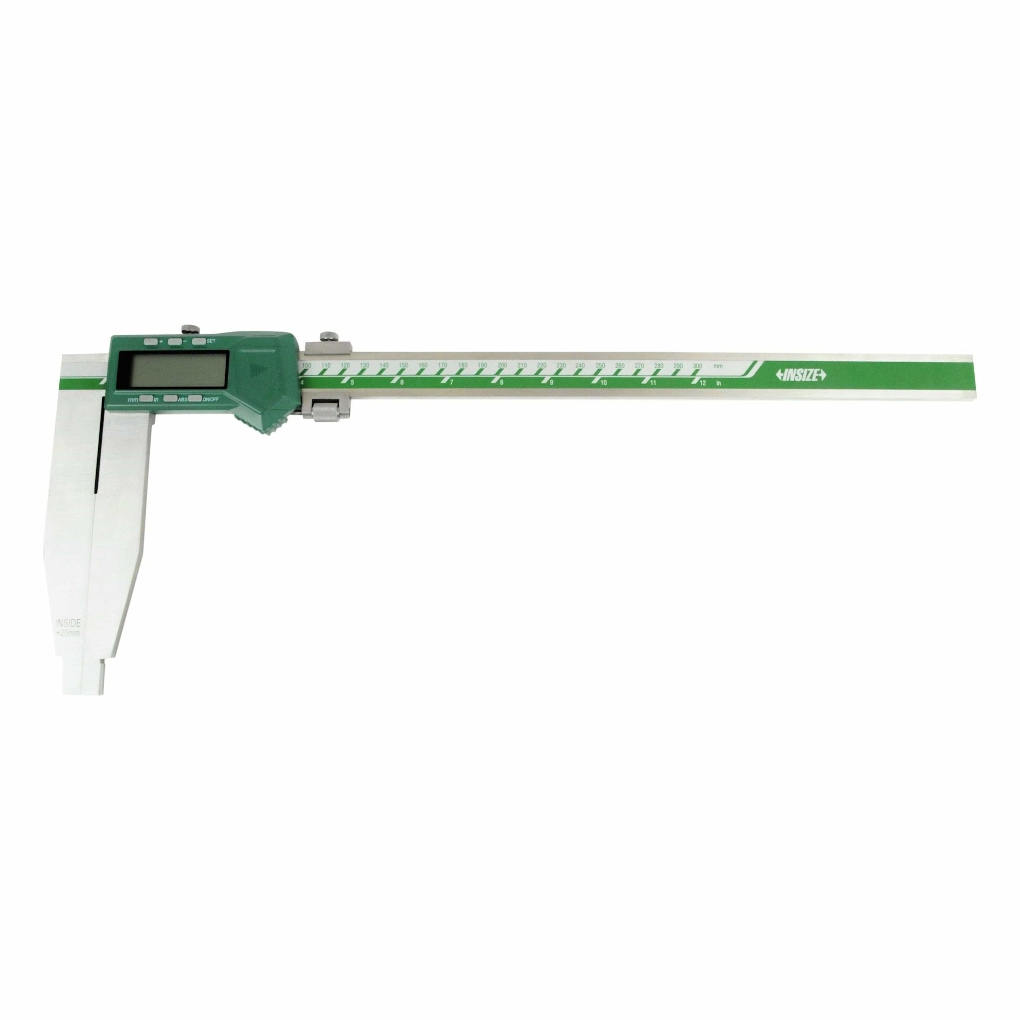 Insize Long Jaw Digital Caliper 0-300mm / 0-12" Range Series 1106-302 - Twin Eagle Imports
