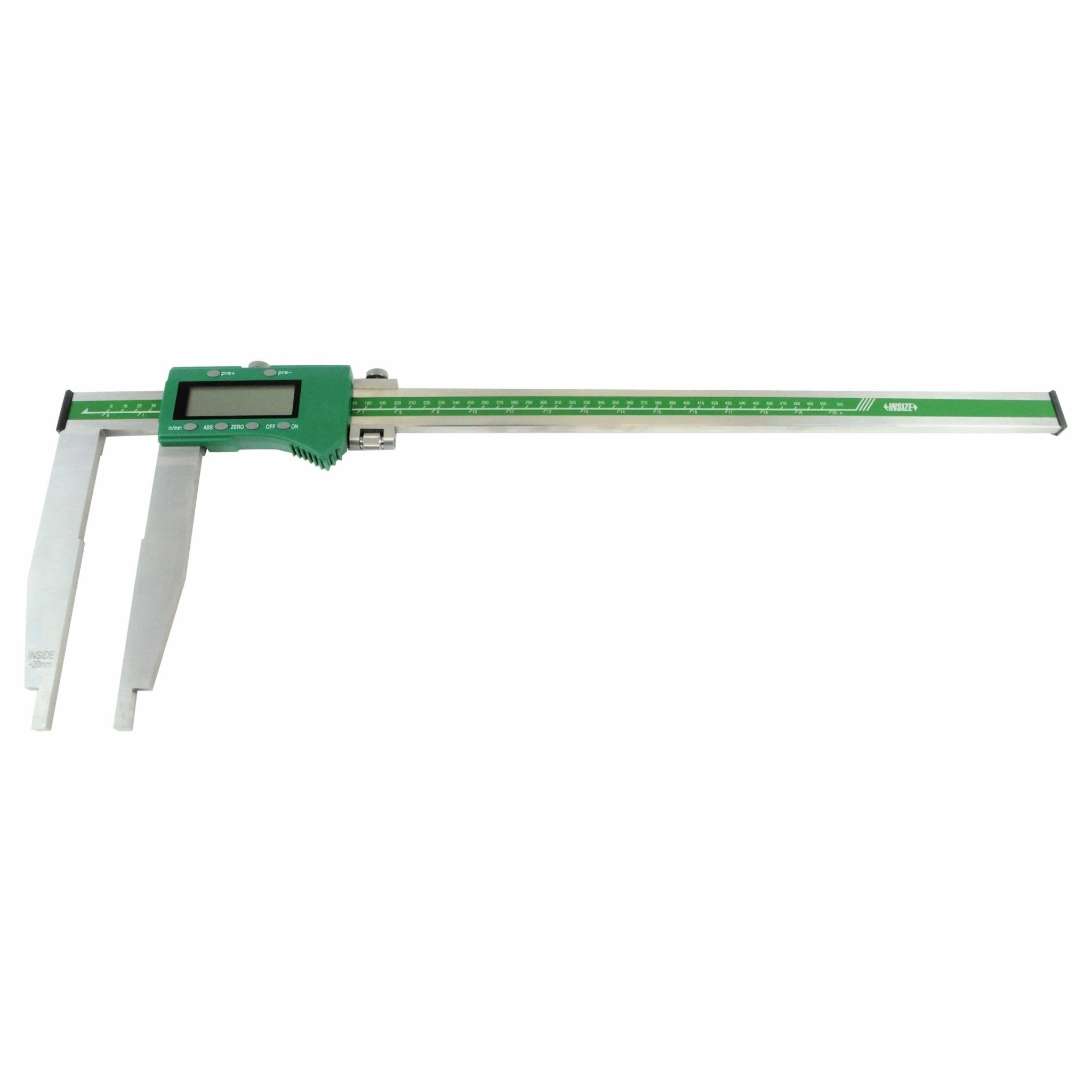 Insize Long Jaw Digital Caliper 0-500mm / 0-20" Range Series 1106-503 - Twin Eagle Imports