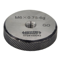 INSIZE Manufacturing Insize GO Thread Ring Gauge M6X0.75 Series 4129-6L