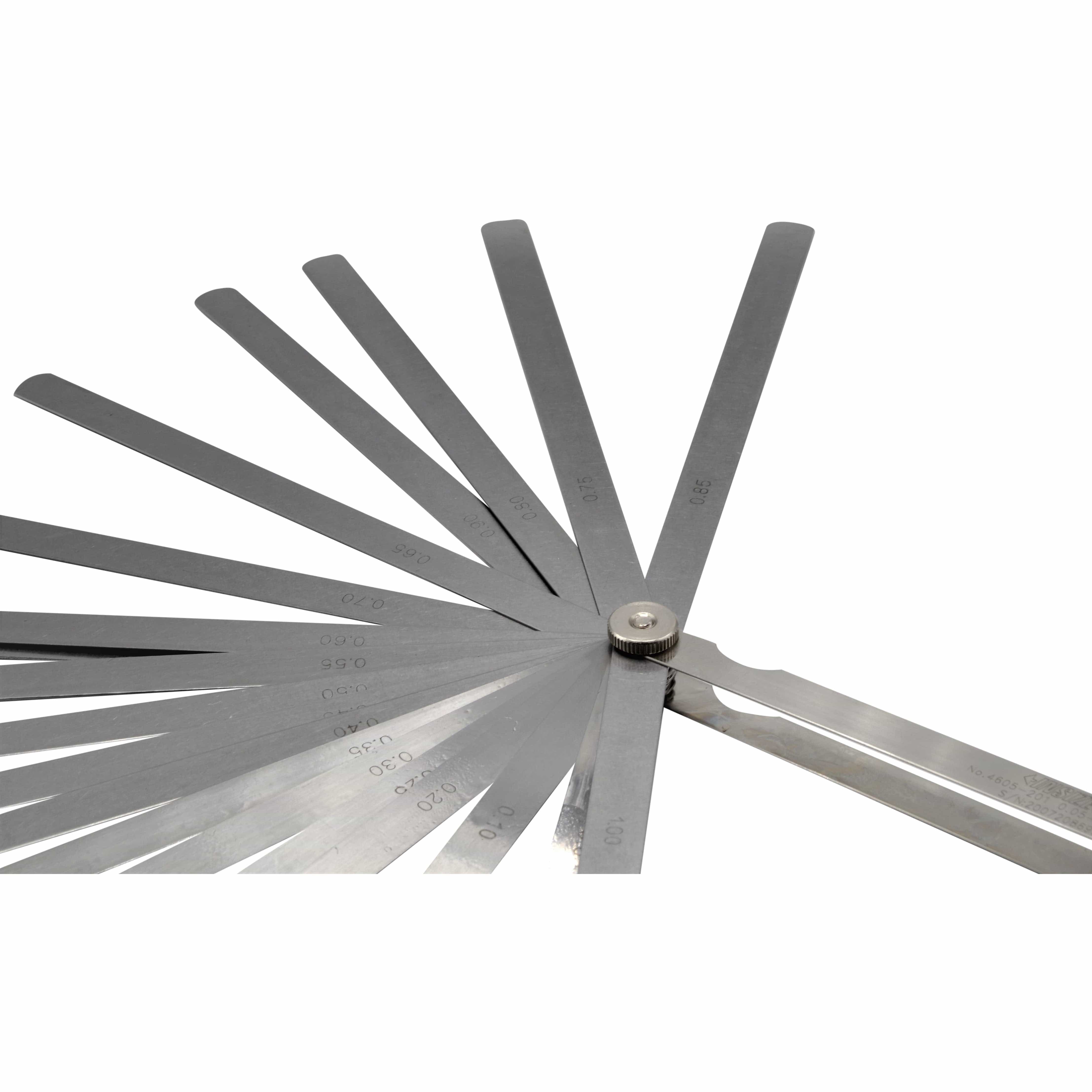 INSIZE Measuring Equipment 200 mm Long Insize Feeler Gauge Range 0.05-1mm Series 4605-201