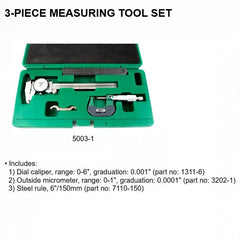 INSIZE Measuring Equipment Insize 3pc Measuring Tool Set 5003-1