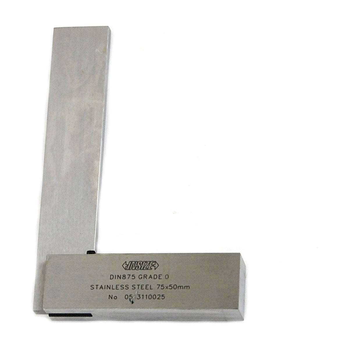 INSIZE Measuring Equipment Insize 90° Flat Edge Square 75x50mm Range Series 4792-75