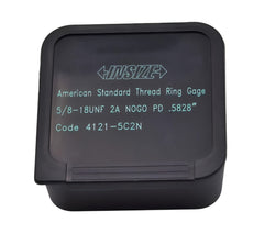 INSIZE MEASURING EQUIPMENT Insize American Standard Thread Ring Gauge 5/8-18 UNF Class 2A NOGO Series 4121-5C2N