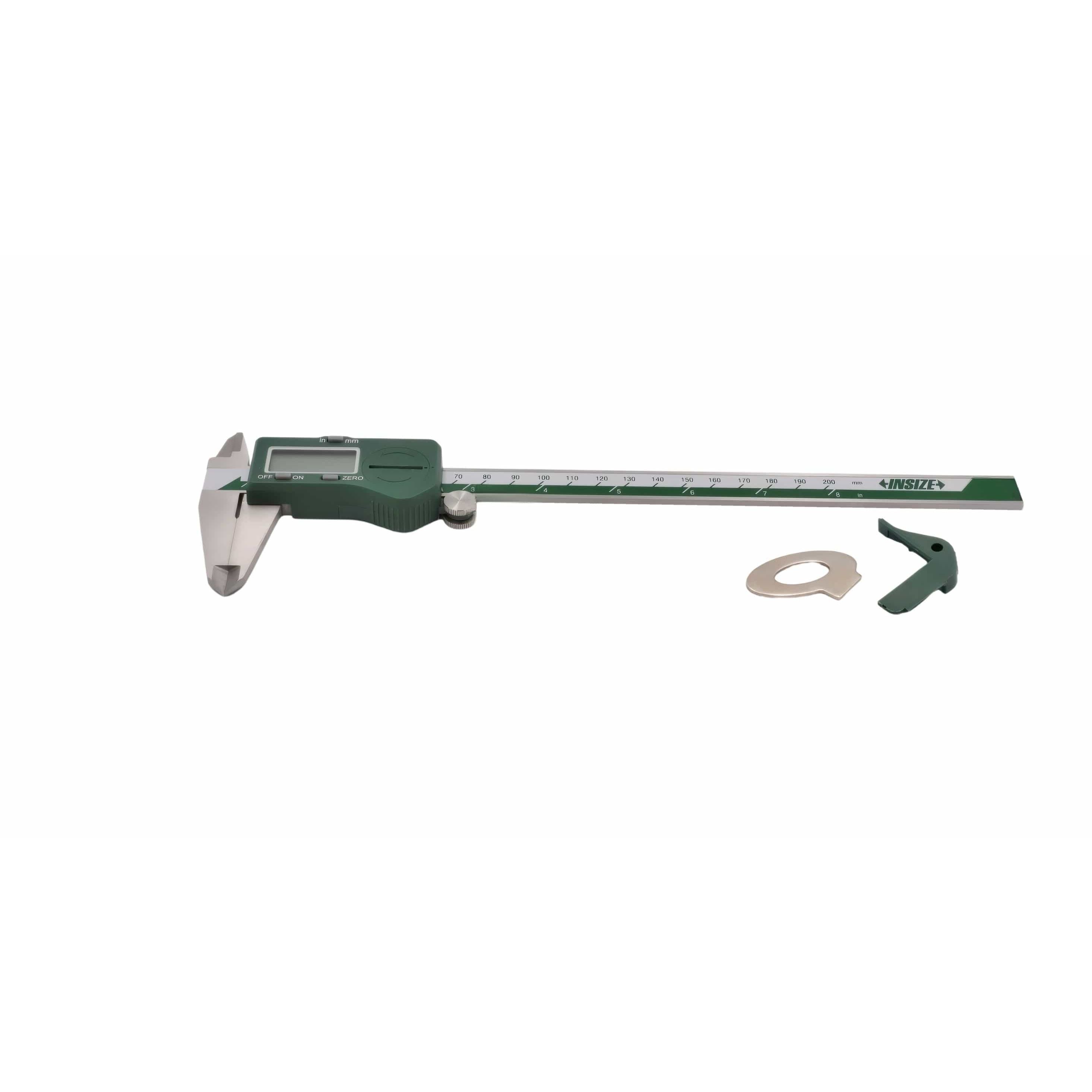 INSIZE Measuring Equipment Insize Digital Caliper  0- 200mm / 0-8" Range Series 1108-200