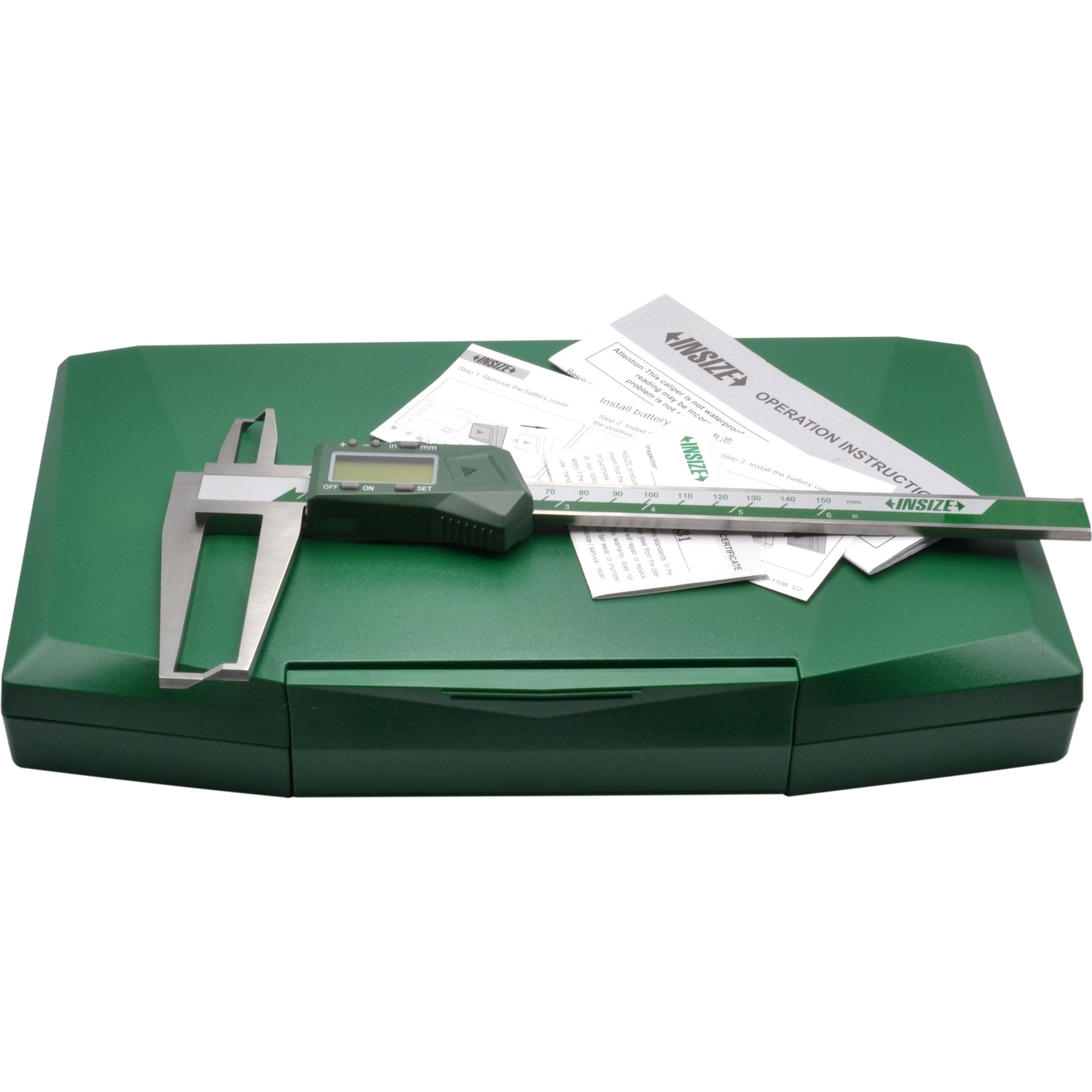 INSIZE Measuring Equipment INSIZE Digital Inside Groove Caliper  9 - 150mm / 0.35-6""Range Series 1176-150