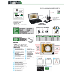 INSIZE MEASURING EQUIPMENT Insize Digital Measuring Microscope 10-200× Series ISM-PM200SA