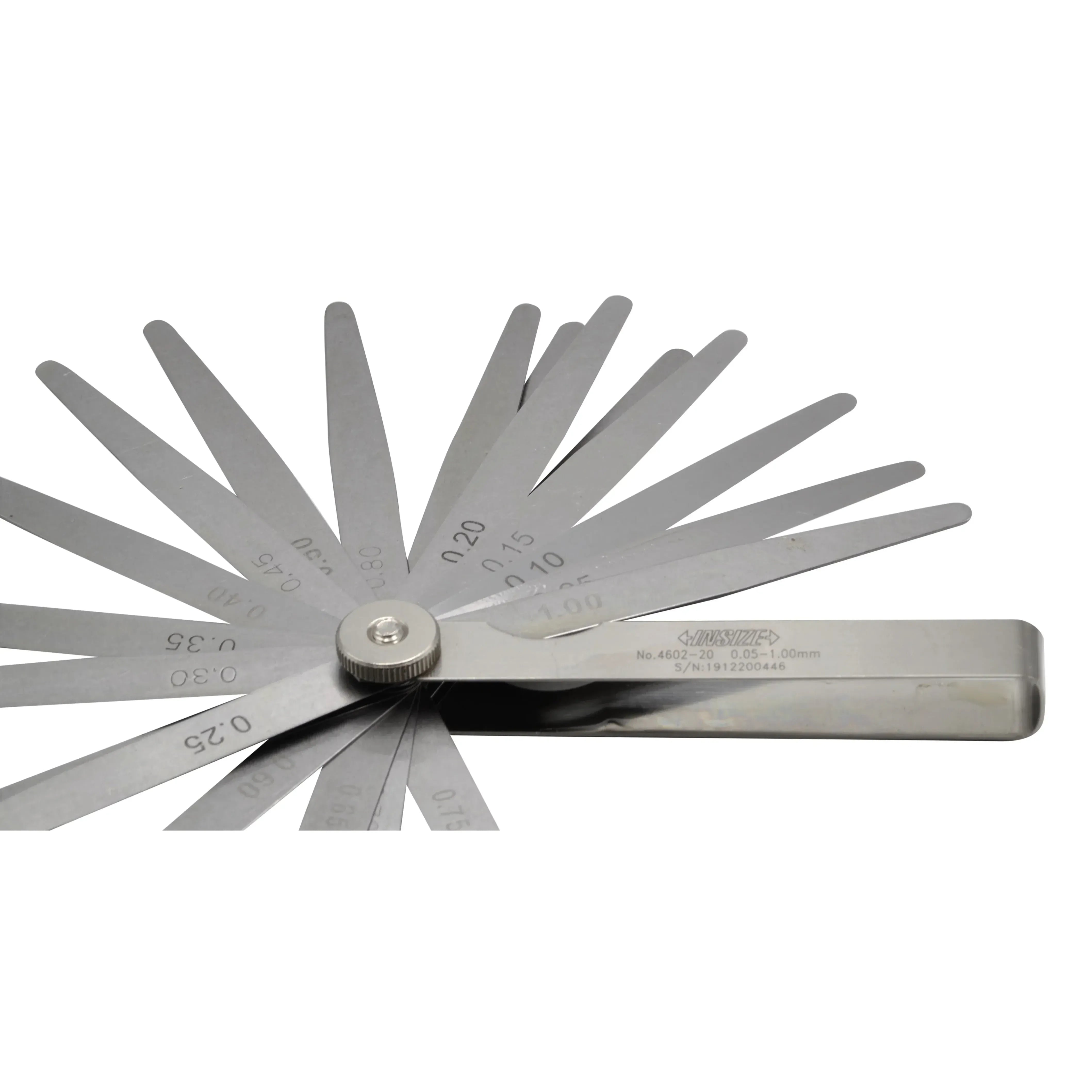 INSIZE MEASURING EQUIPMENT Insize Feeler Gauge 20pc Set 0.05-1mm Range Series 4602-20