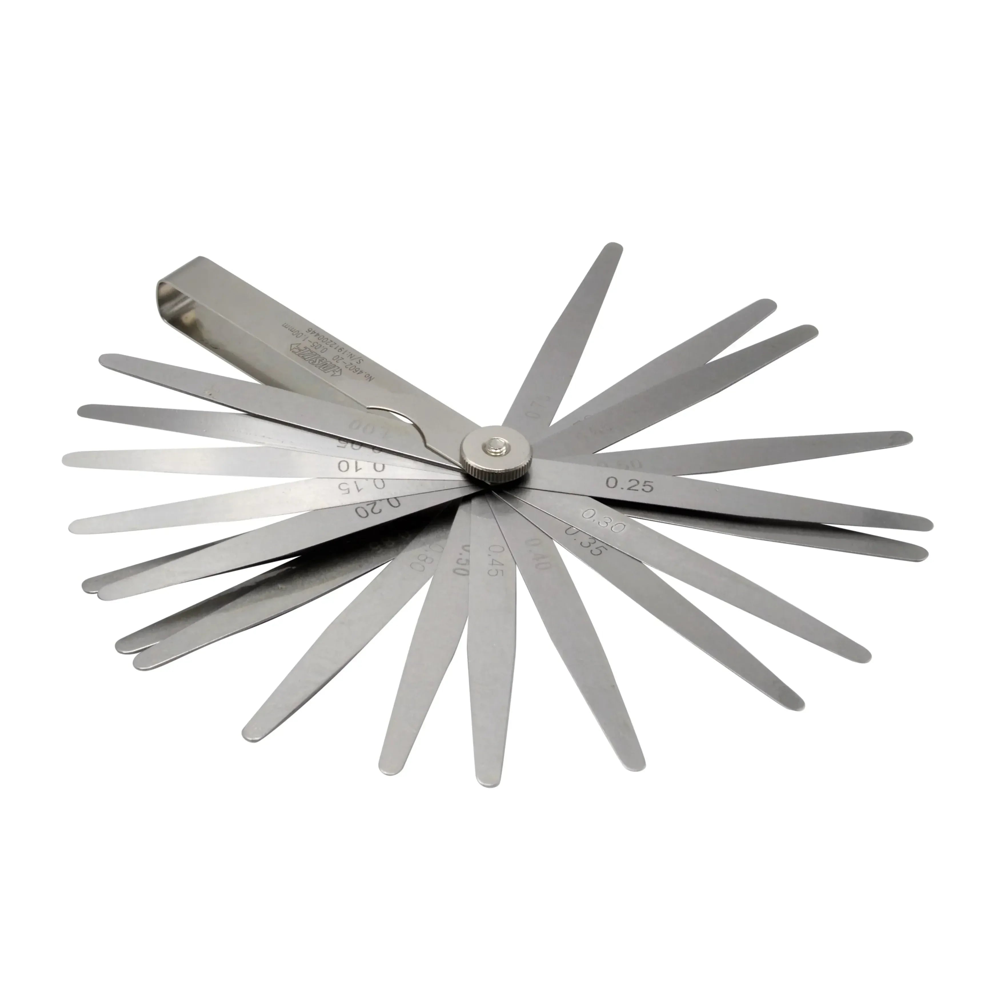 INSIZE MEASURING EQUIPMENT Insize Feeler Gauge 20pc Set 0.05-1mm Range Series 4602-20