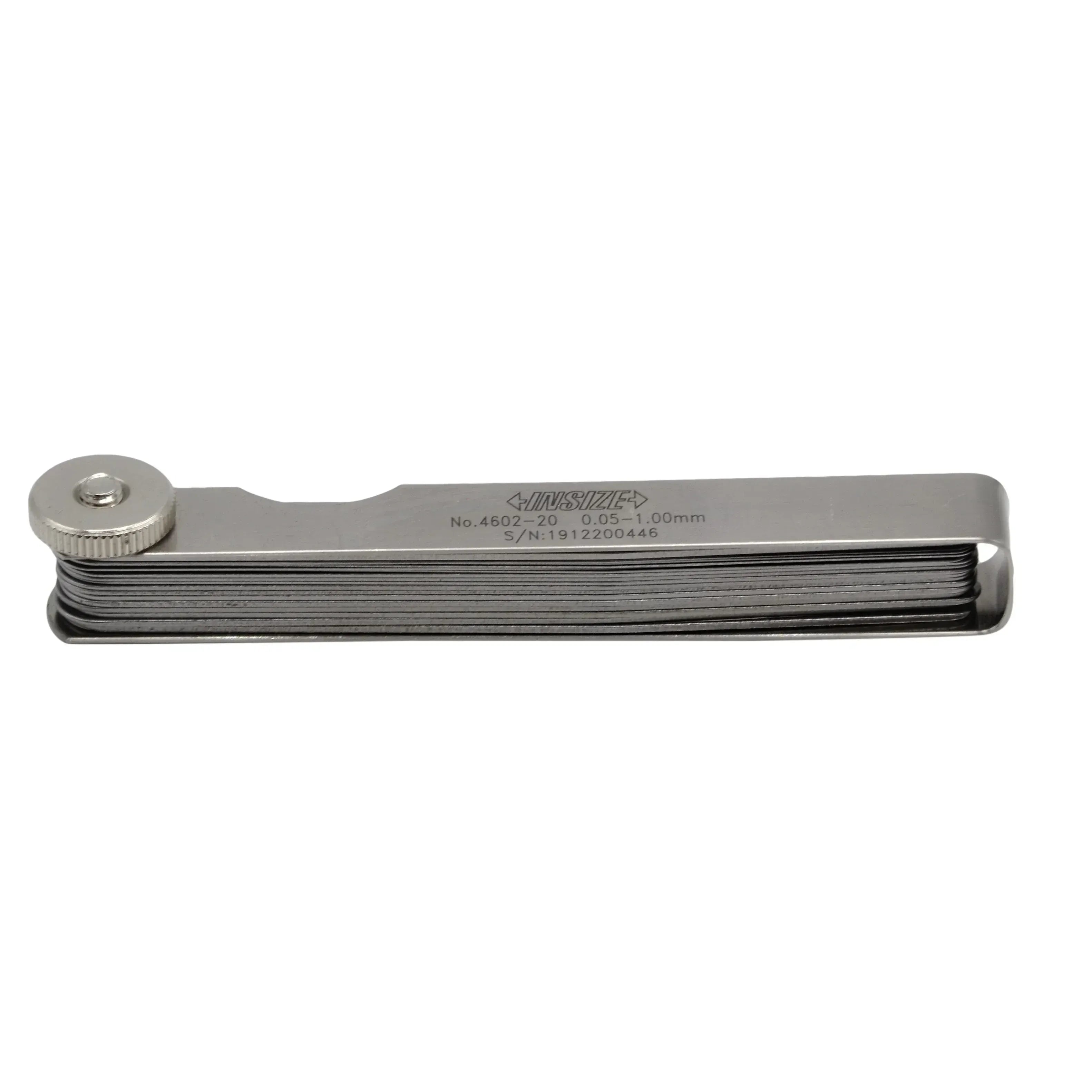 INSIZE MEASURING EQUIPMENT Insize Feeler Gauge 20pc Set 0.05-1mm Range Series 4602-20