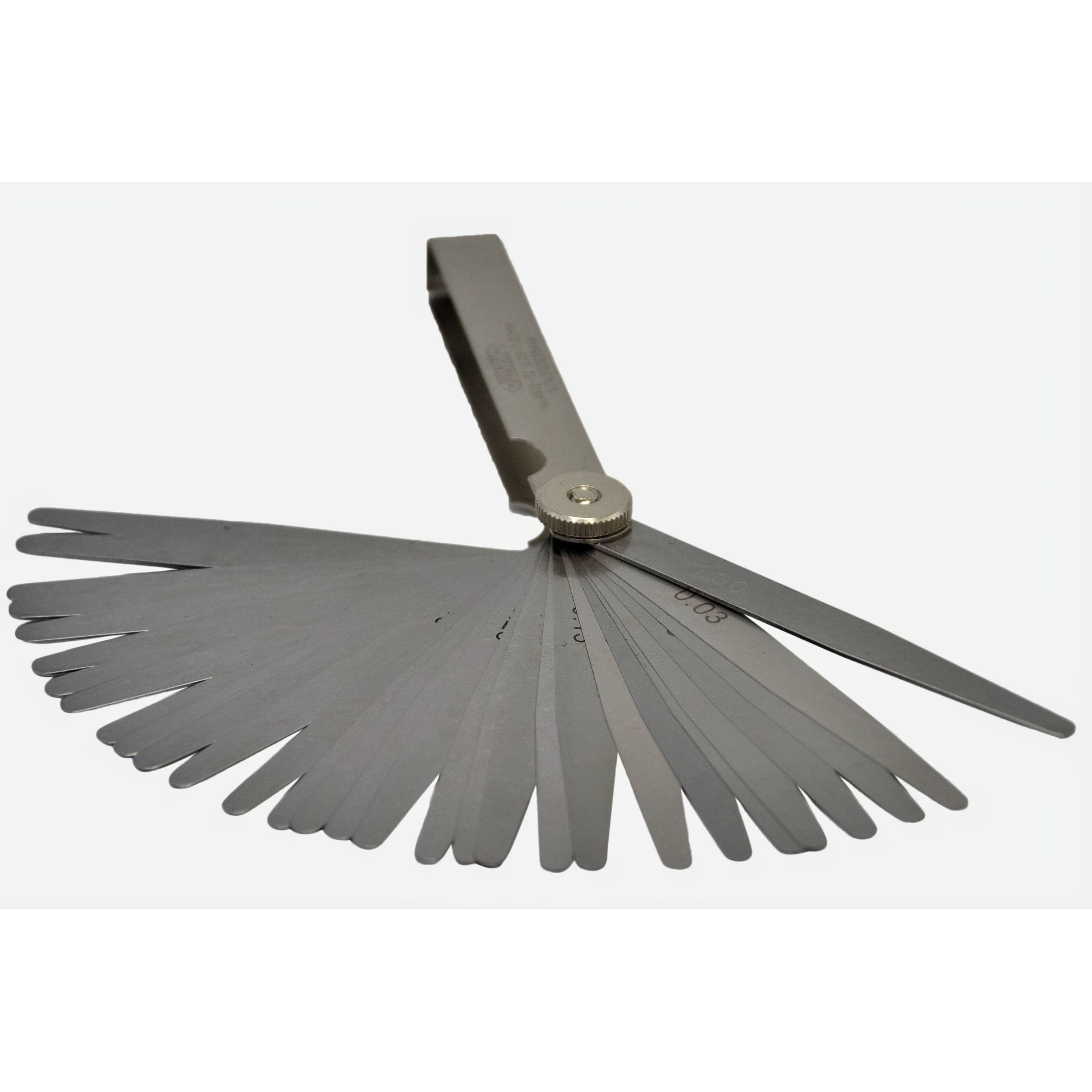 INSIZE Measuring Equipment Insize Feeler Gauge 32pc Set 0.03-1mm Range Series 4602-32