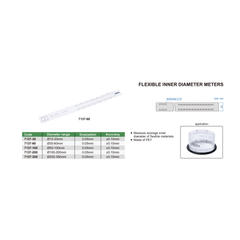 INSIZE Measuring Equipment Insize Flexible Inner Diameter Meter 100–200 mm Range Series 7137-200