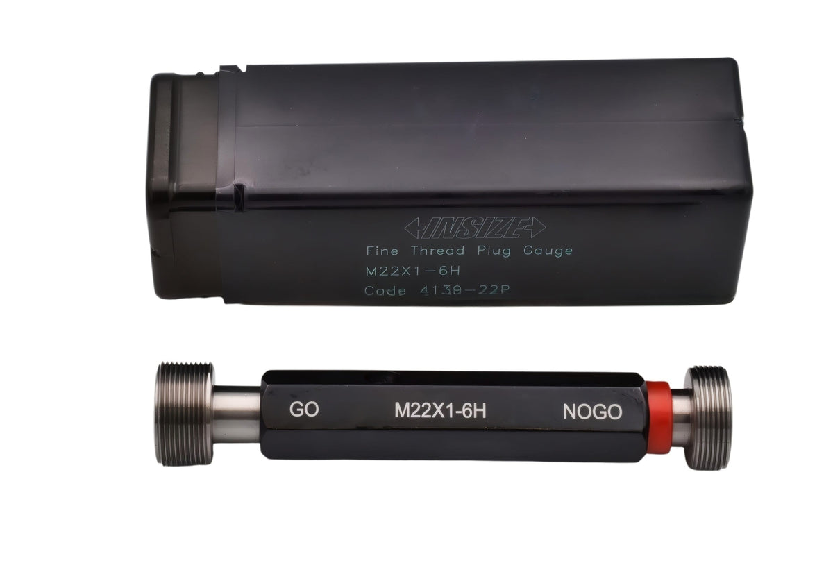 INSIZE MEASURING EQUIPMENT Insize GO NOGO Thread Plug Gauge M22X1.0 Series 4139-22P