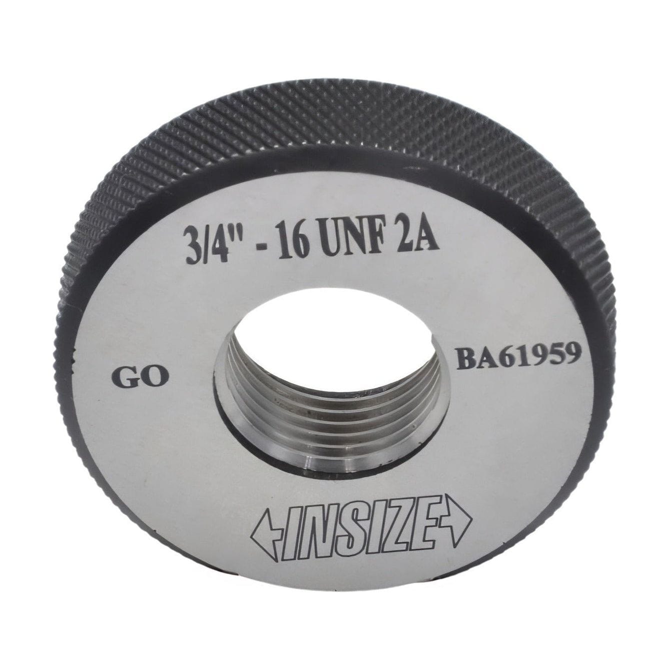 INSIZE Measuring Equipment Insize GO Thread Ring Gauge 3/4"-16 UNF Series - 4633-3B2