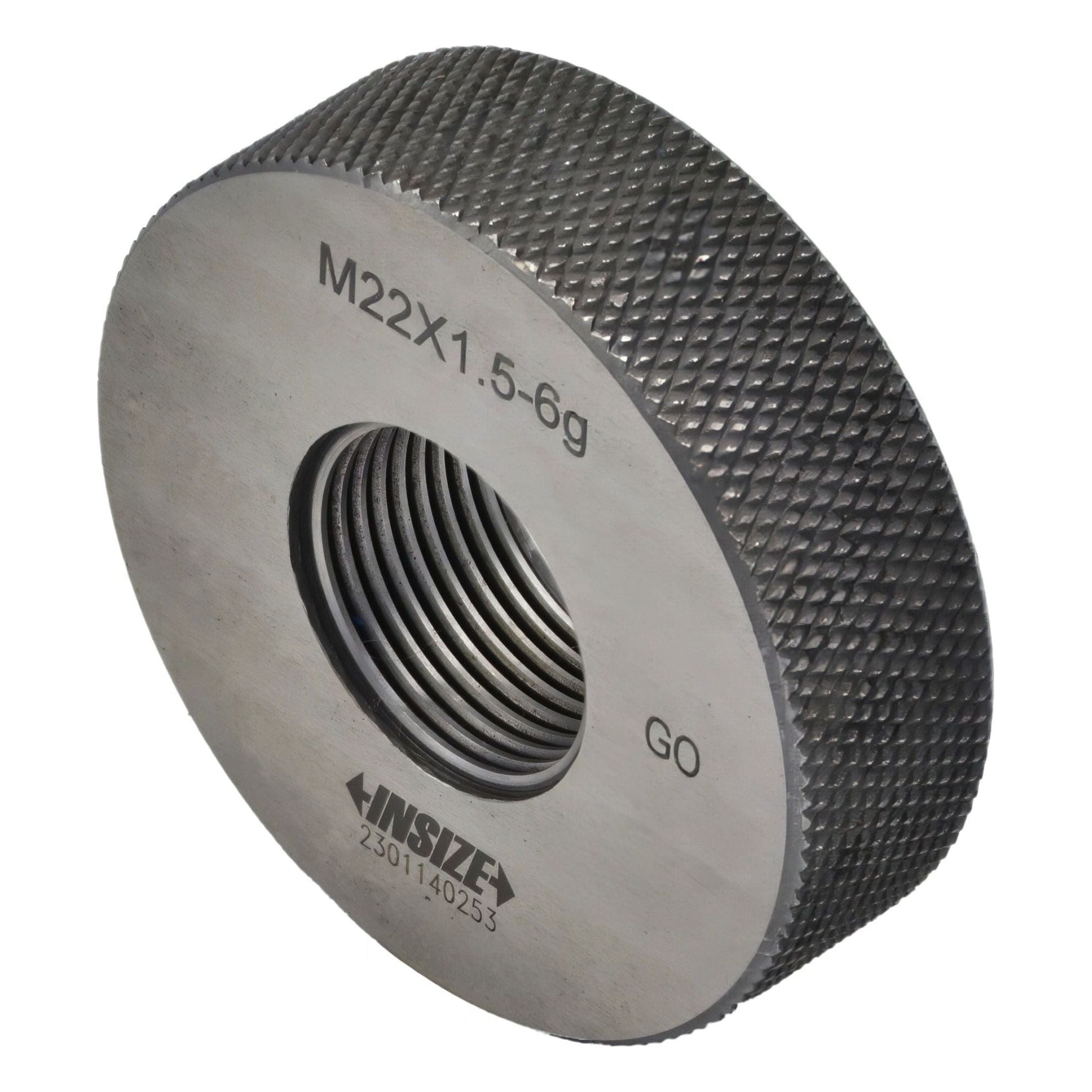 INSIZE Measuring Equipment Insize GO Thread Ring Gauge M22X1.5 Series 4129-22R