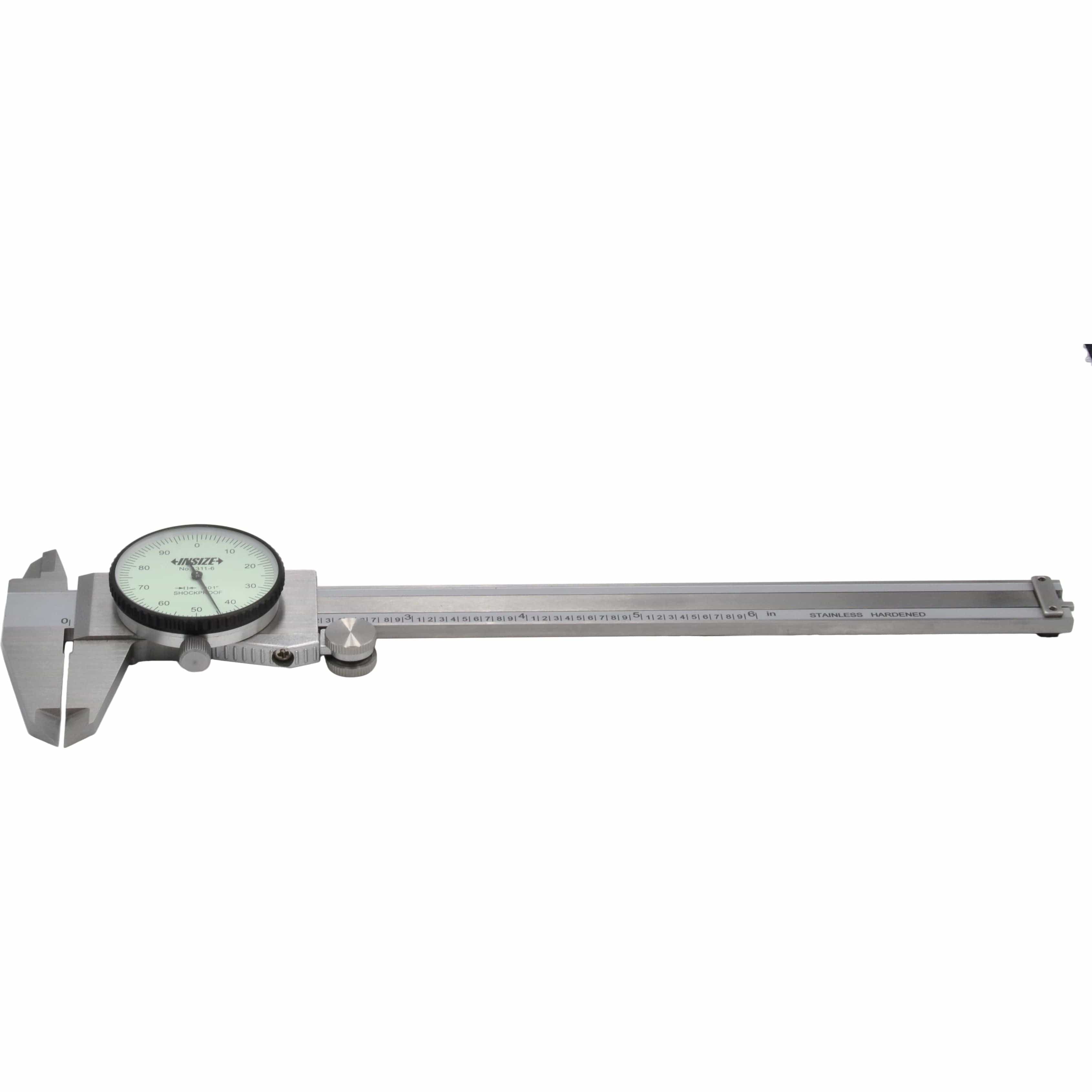 INSIZE Measuring Equipment INSIZE Imperial Dial Caliper  0-6" Range Series 1311-6