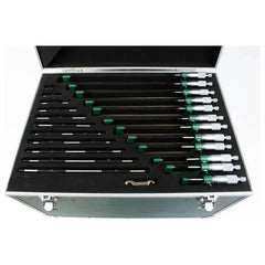 INSIZE Measuring Equipment Insize Imperial Outside Micrometer Set 0-12" Range Series 3203-1212A