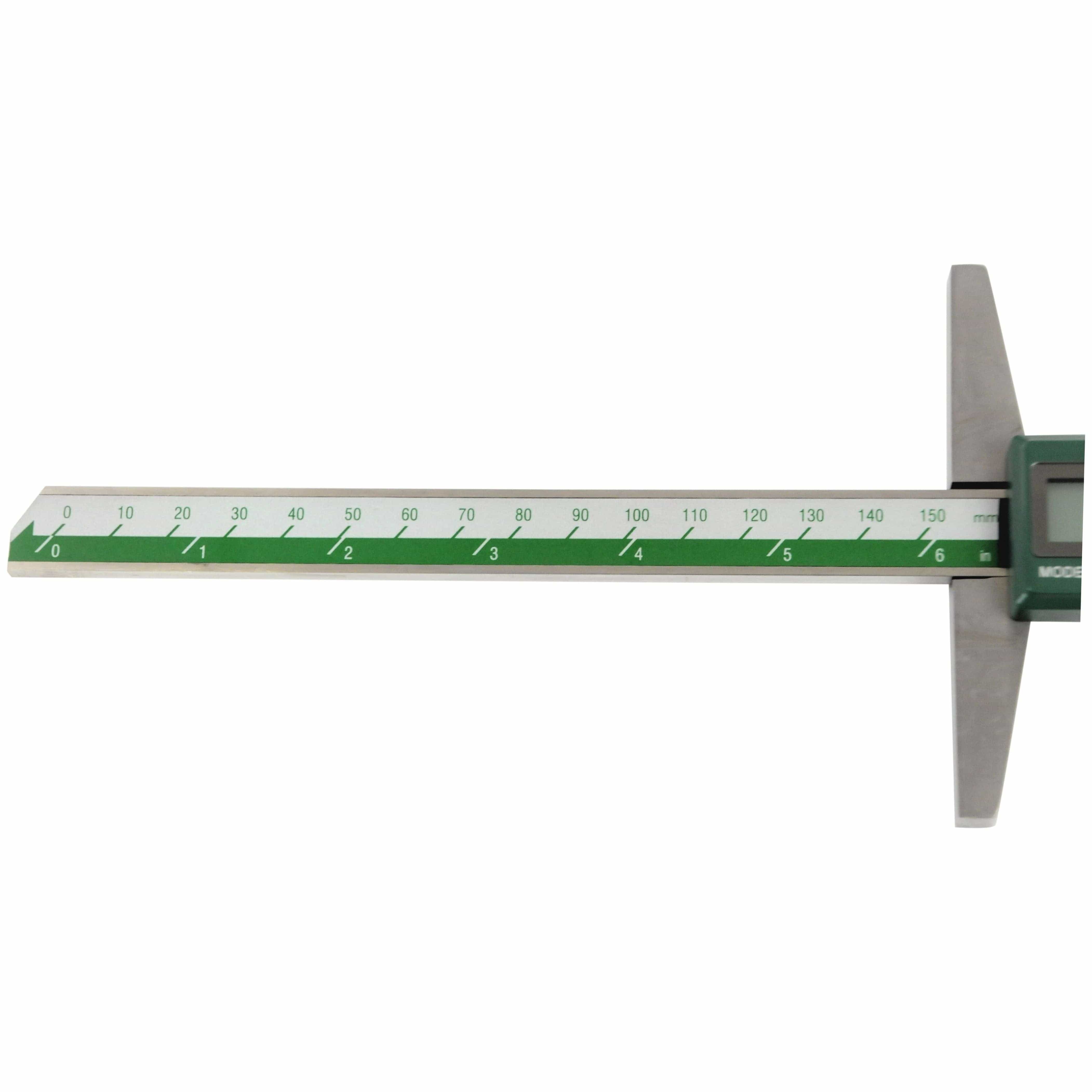 INSIZE Measuring Equipment Insize IP67 Digital Depth Gauge 0-150mm / 0-6" Range Series 1149-150