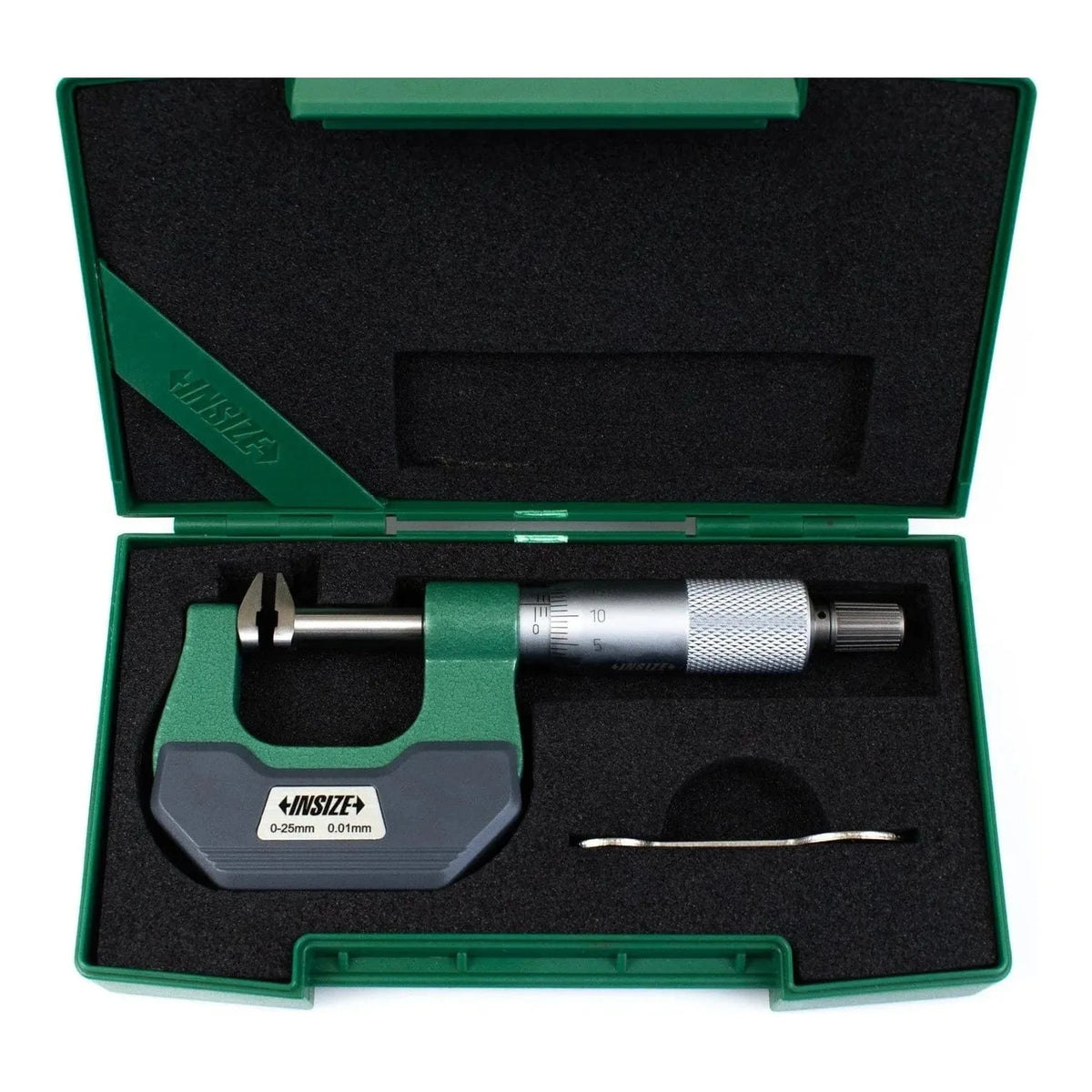 INSIZE MEASURING EQUIPMENT Insize Jaw Type Micrometer 0-25mm Range Series 3283-25A